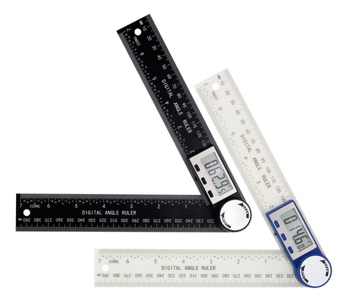2 Piezas De Buscador De Ngulo Digital 2 En 1 Regla De Buscad