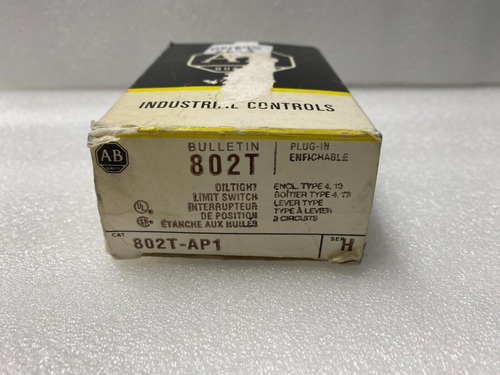 New Allen Bradley 802t-ap1 802tap1 Oiltight Limit Switch Bbd