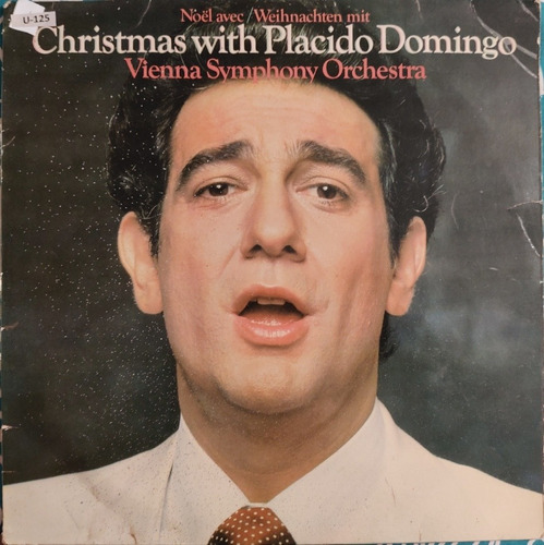 Vinilo De Placido Domingo  Christmas  (xx175