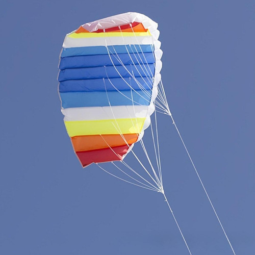 Cometa De Acrobacias De Paracaídas, Kitesurf Doble Línea