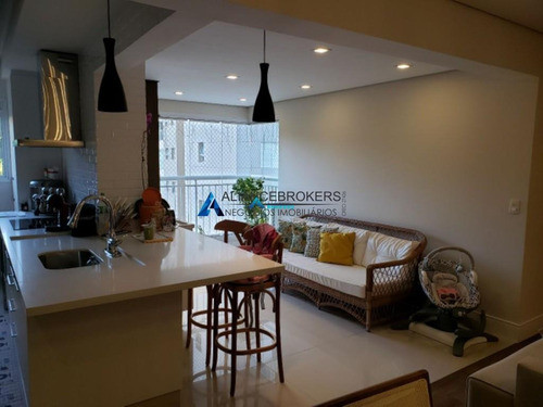 Imagem 9 de 15 de Apartamento A Venda Completamente Mobiliado De 92m²cond. Naturale Jundiai - 1616