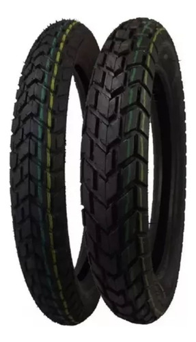 Par De Pneus Moto Yamaha Ybr Factor Dafra Speed Suzuki Yes
