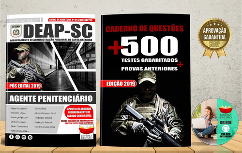 Apostila Deap Sc - Agente Penitenciário 2019 