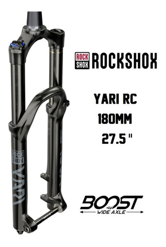 Horquilla Rockshox Yari Rc 27.5'' 180mm Boost 15x110 Cónica