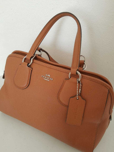 Bolsa Coach Piel Marron