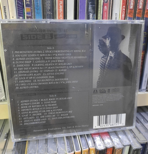 Eminem / Music To Be Murdered By (side B) Noir Edition) Rare (Usado)