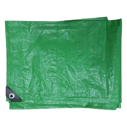 Lona Plastica Impermeable Verde 10x12ft (3.05x3.66mts) Zasc