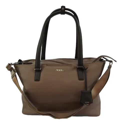 Tumi monika leather tote top