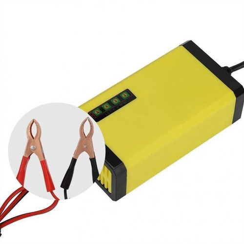 Imagen 6 de 6 de Cargador De Batería De Coche Completamente Automático, 12v,