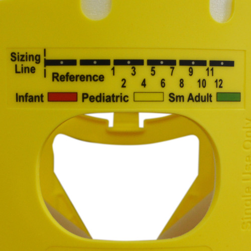 Kit De Collarines Tipo Ambu Adulto Y Pediátrico Amarillo