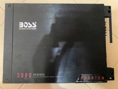 Amplificador Boss Phantom 3000w