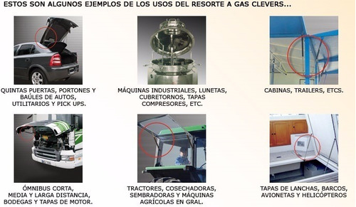 Imagen 6 de 6 de Resorte Neumático Capot Land Rover Discovery 3 (405 Mm)