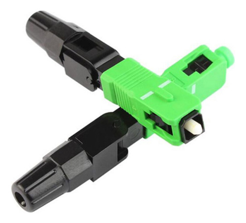 Conector Mecanico Rapido Sc/apc 100 Unid Fibra Optica