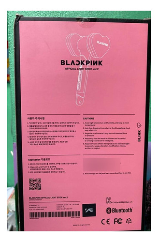 Black Pink Lightstick Oficial 2.0 Edicion Limitada Original (Usado)