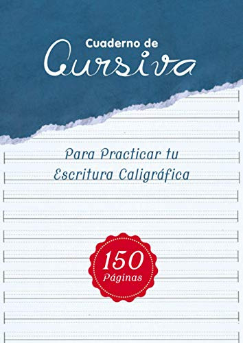 Cuaderno De Cursiva Para Practicar Tu Escritura Caligrafica