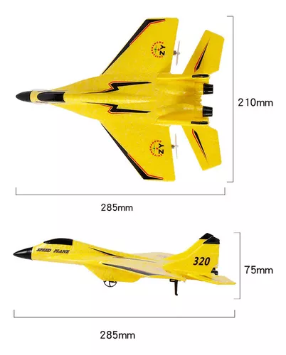 Avião Controle Remoto Grande Com Brinquedos Drift Barato Q/