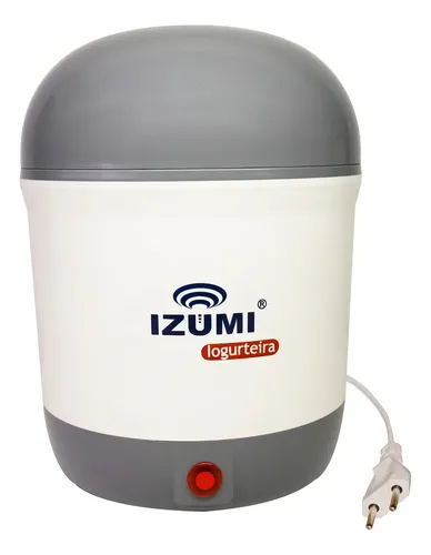 Iogurteira Elétrica Izumi IZ03 1L Bivolt Cinza - Livre de BPA