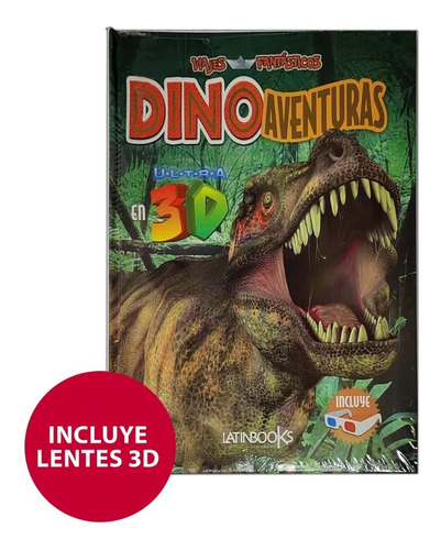 Aventuras Con Dinosaurios 3d. Libro De Actividades Con Gafas