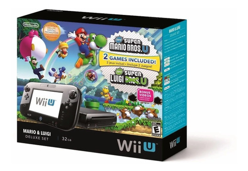 Imagen 1 de 1 de Wii U Mario & Luigi Deluxe Set 32gb Totalmente Nuevo
