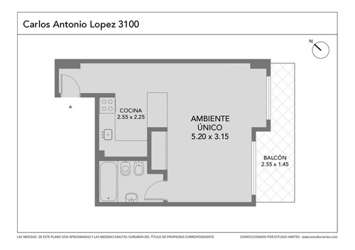 Imagen 4 de 30 de Departamento Monoambiente Venta Villa Pueyrredón