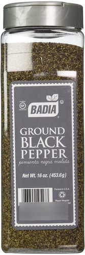 Pimienta Negra Molida Badia Net. 16 Oz ( - g a $157