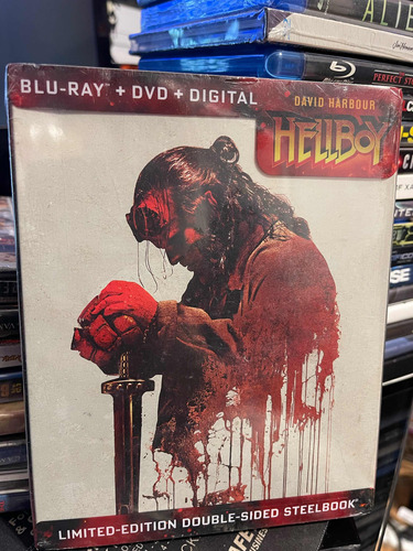 Blu Ray - Hellboy Steelbook Limited Edition. + Dvd
