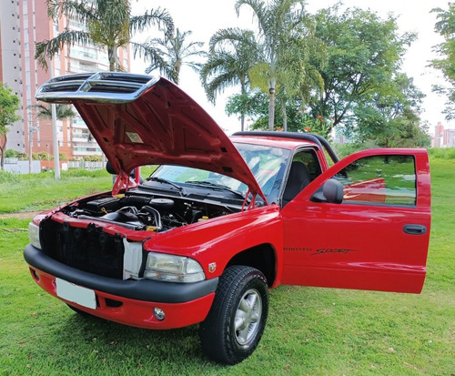 Imagem 7 de 15 de Dakota Sport 1999 Motor 3.9 V6 Ar Condicionado Direção Abs
