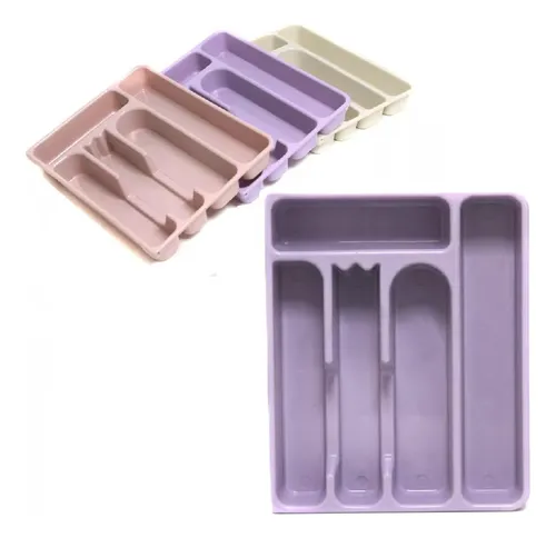 comprar Bandeja Cubiertos 5 Divisiones Organizador Plastica Sin Tapa