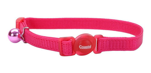 Imagen 1 de 1 de Collar Ajustable Gato Coastal Safe Cat Snag-proof Pink 