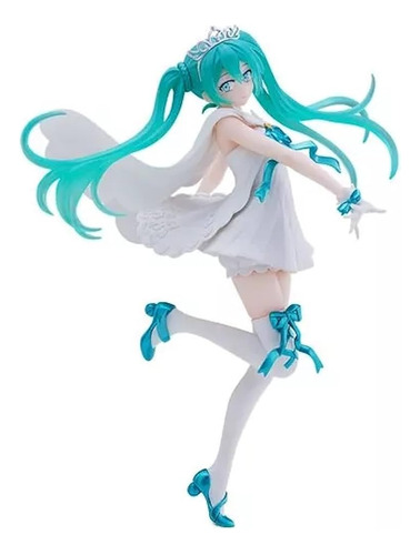 Figura do 15º aniversário do Vocaloid Hatsune Miku Angel