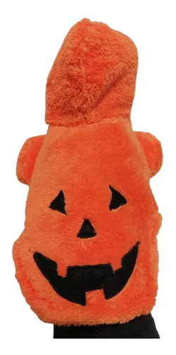 Disfraz de calabaza para perro