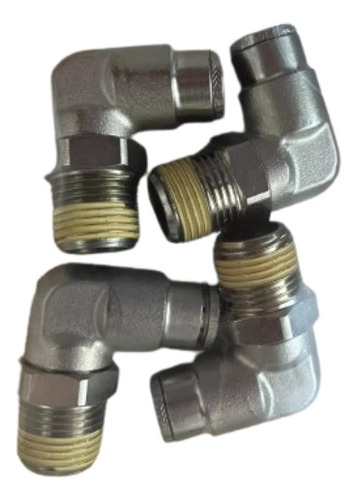 Conector Codo 90º Tubo 3/8 - 3/8 Npt