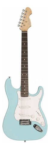 Guitarra elétrica Michael ST Michael Standard GM217N de  tília light blue com diapasão de ébano