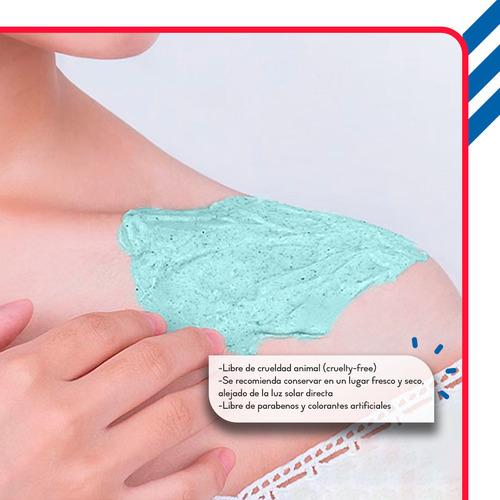 Exfoliante Corporal Diler De 350ml Fórmula Con Colágeno Y Ácido Hialurónico Para Piel Suave Limpia Y Revitalizada De Uso Diario O Semanal Aroma