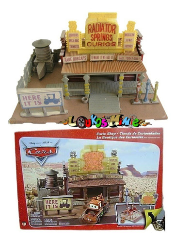 Disney Cars Radiator Springs Curios Playset Original