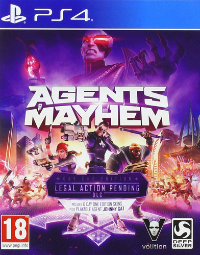 Agents Of Mayhem Day One Edition Ps4 Fisico