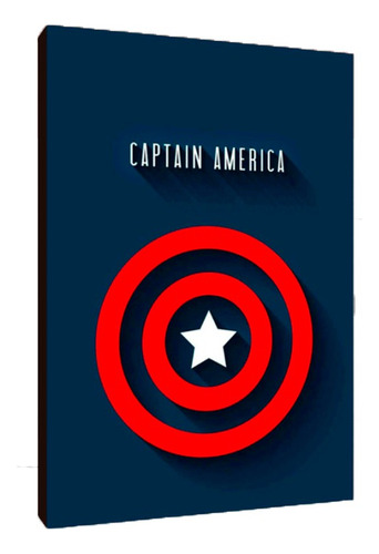 Cuadros Poster Superheroes Capitan America L 29x41 (pam(23))