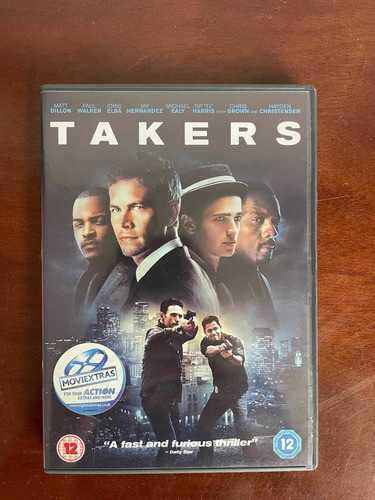 Pelicula Dvd Takers / El Escuadron Del Crimen / Ladrones (Usado)