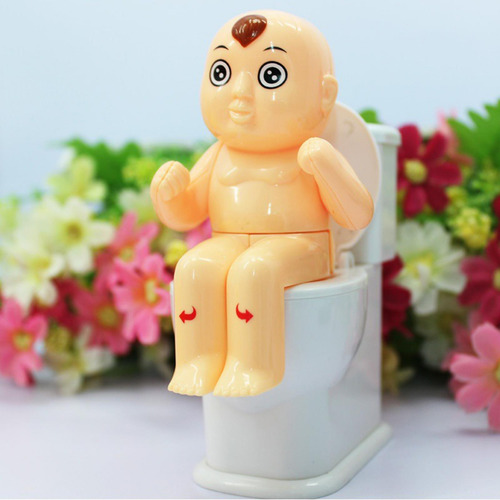 Divertido Wee Pee Boy Toy Toilet Water Spray Toy Adultos