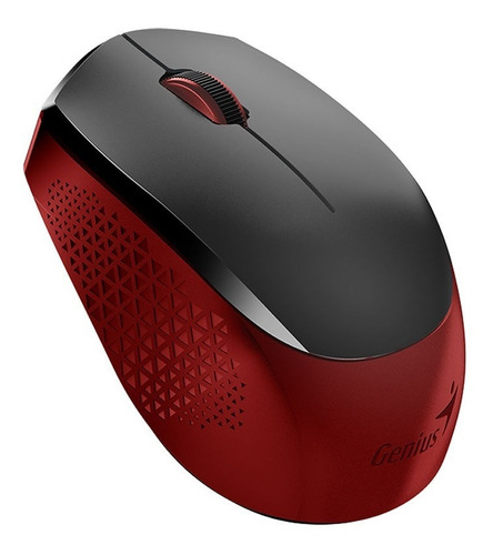 Imagen 4 de 7 de Mouse Genius Nx8000s Rojo Negro Blue Eye 1200 Dpi