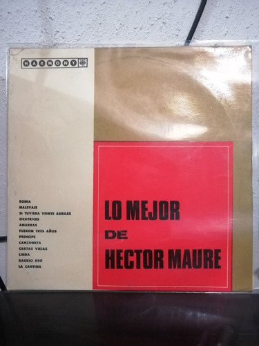 Disco De Vinilo Lo Mejor De Héctor Maure (233)