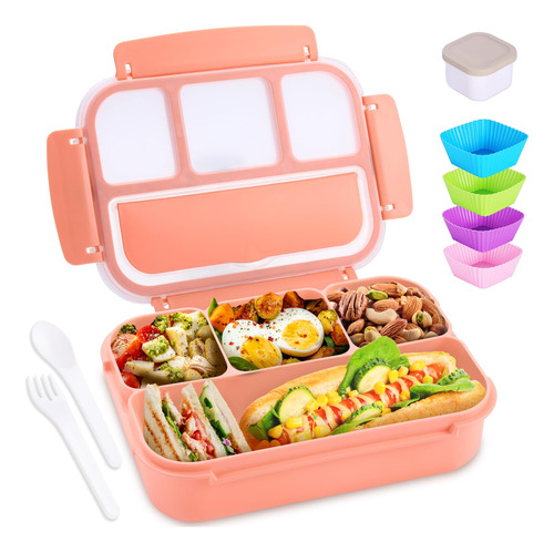 Lonchera Bento Para Adultos, Recipientes Para Ninos Y Ninas