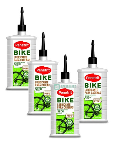 Aceite Lubricante Bicicleta Penetrit Seco X 4 Unidades 