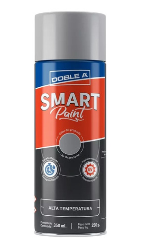 Pintura En Aerosol Smart Paint Alta Temperatura 350ml/250gr