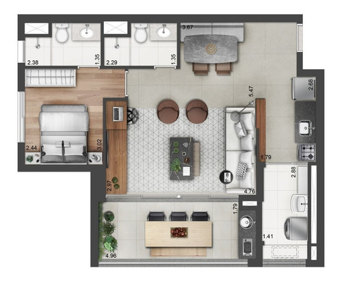 Imagem 19 de 20 de Apartamento - Ap02650 - 68975167