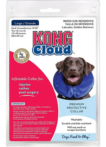 Kong Cloud Grande Collar Isabelino  - Envíos A Todo Chile