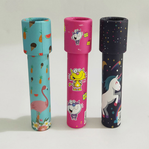12pcs Kaleidoscope Portable Colorful Retro Classic Education
