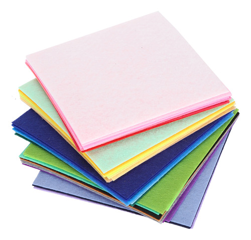 Tela Tejida De Color, 40 Piezas, Tela Decorativa Con Costura