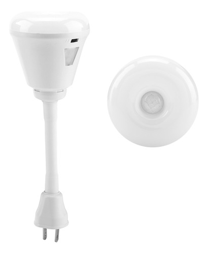 Sensor De Cuerpo Humano, Luz Nocturna Led, Enchufe Esta