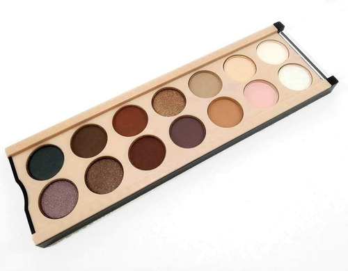 Imagen 2 de 9 de Maquillaje Paleta Sombras Ojos 14 Tonos Terra Matte & Shine